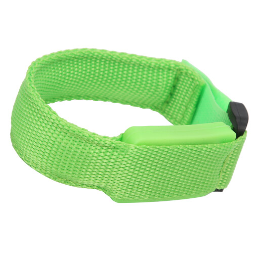 2cm LED Night Running Armband, Adjustable, Green, 24cm Stretch 1