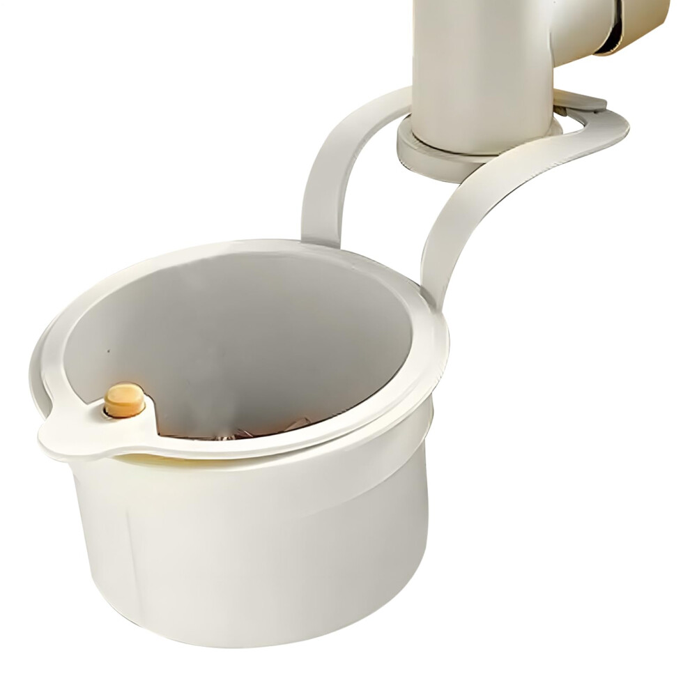 Sink Strainer Basket With Doublelayer Mesh, Clipon Kitchen Drain Catcher For Food Waste And Washing 9187378821602