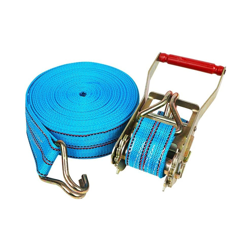 Heavy Duty Ratchet Strap 5000Kg Adjustable Lashing Straps 5.5Cm Weatherproof Polyester 9347817462890
