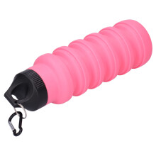 500ml Silikonfaltbare Wasserflasche – Zusammenklappbar, Reisetauglich