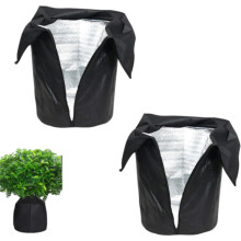 Pack of 2 Thermal Pot Protectors for Plants, Winter Protection, Reusable