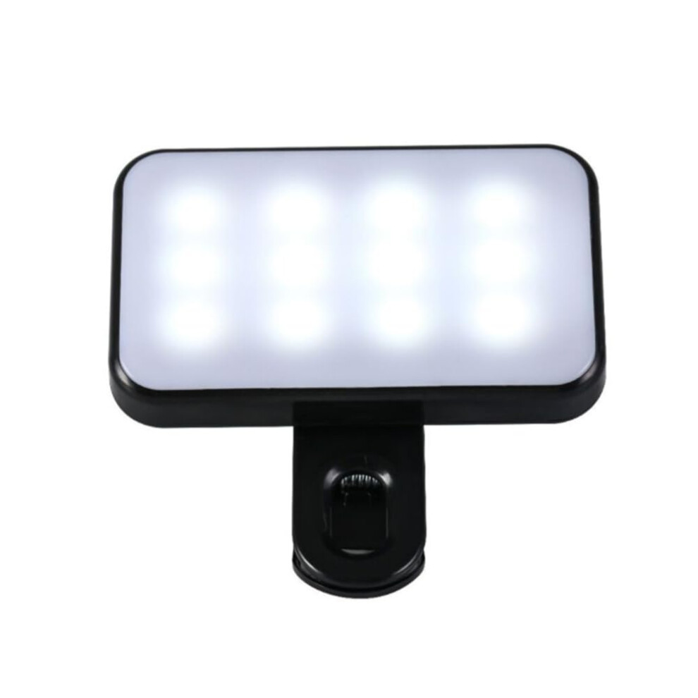 Mini Portable Rechargeable Selfie Fill Lamp, 3 Modes, Adjustable Brightness, Compatible With Phone, Laptop, Tablet Light 9187378381816