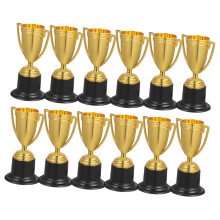 24pcs Mini Gold Trophy Cups Lightweight Awards for Boys and Girls for Sports Events, Parties, and Competitions