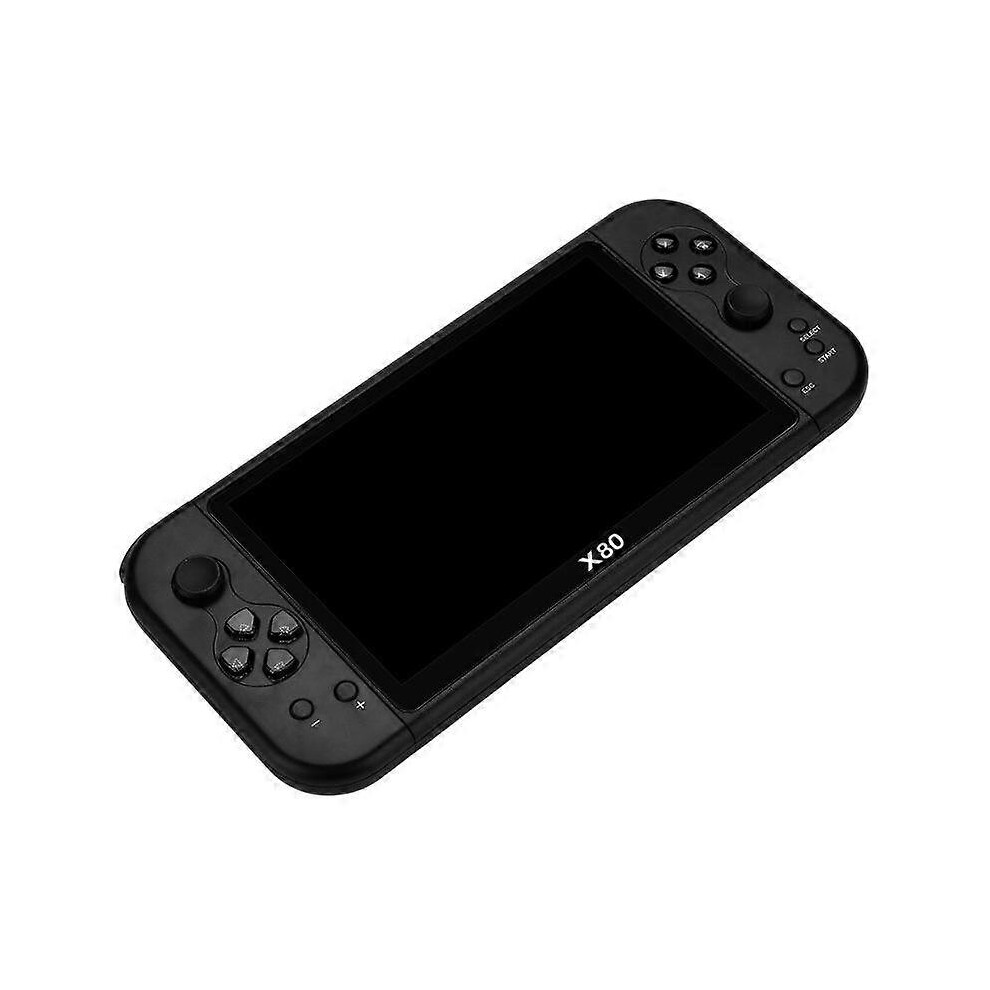 Handheld Game Console X80 Quad Core 3000Mah With Tv Output Black 6901508048430