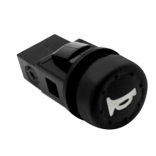 Motorfiets klaxonschakelaar, ABS-materiaal, geschikt voor Fly Series 100-150 4T Zwart