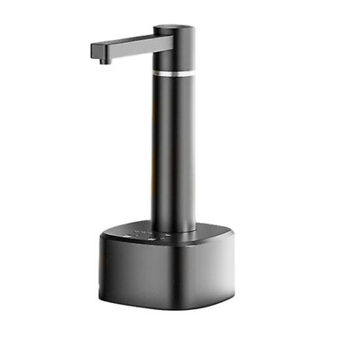 Automatic Water Dispenser Food Grade Plastic Black 3 Gears Quantitative Type-C Charging