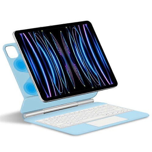 Θήκη Κουμπιατούρας για Tablet για iPad Pro 11/Air Μπαταρία 500mAh Υλικό PCPU Μπλε