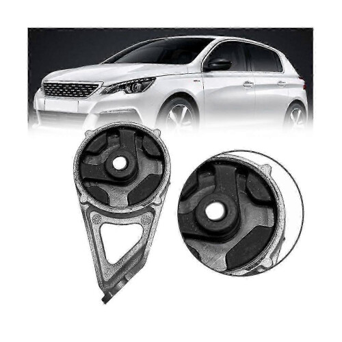 Exhaust Pipe Elastic Fixed Bracket Suitable for 3008/5008/C4/C5 Durable and Stable Silver Black 2