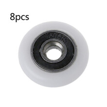 Conjunto de 8 Rolos de Suporte de 20mm Adequados para Portas Deslizantes e Gavetas