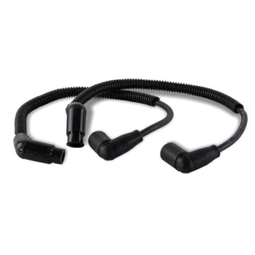 Motorcycle Ignition Coil Wire 2-Pack Black Compatible with 500-1000R Multiple Models