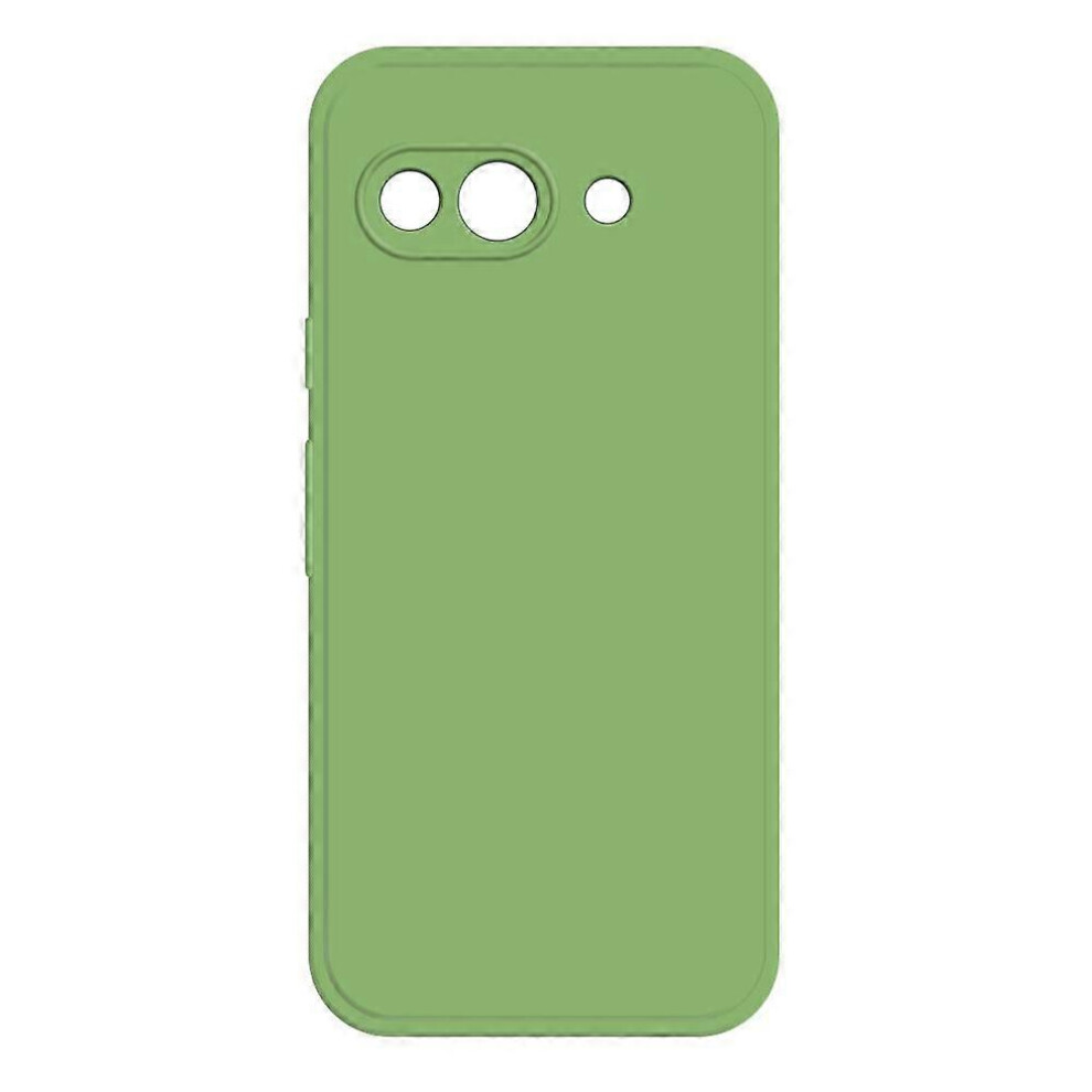 Liquid Silicone Phone Case For Google Pixel 9A Scratch Resistant And Wear Resistant Matcha Green 6901508050891