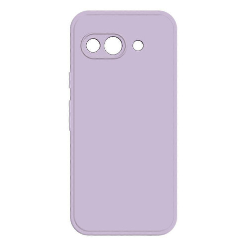Θήκη Τηλεφώνου Υγρού Σιλικόνης για Google Pixel 9a Εύκολη μεταφορά Μωβ