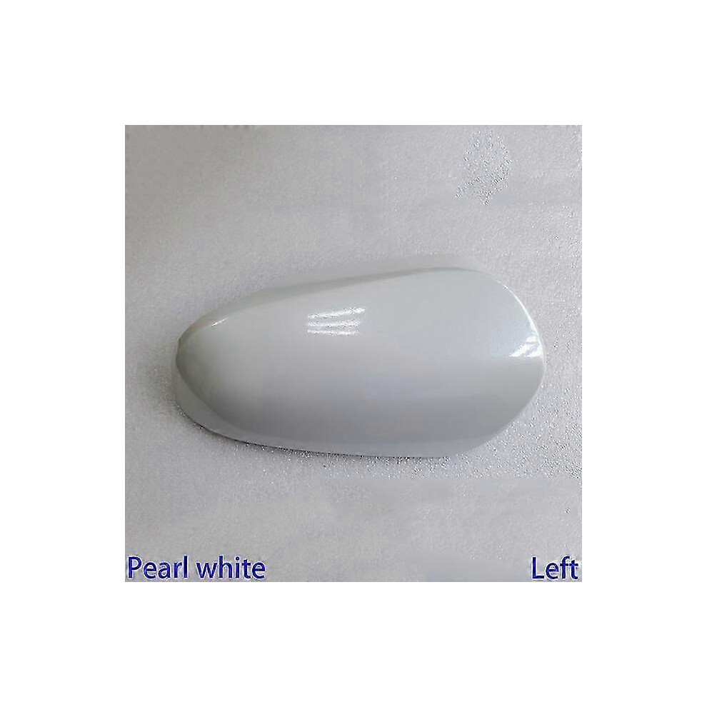 Rearview Mirror Cover, Suitable For Toyota Auris 2012-2019, Reverse Mirror Housing (Left Side Pearl ) White 6901508051454