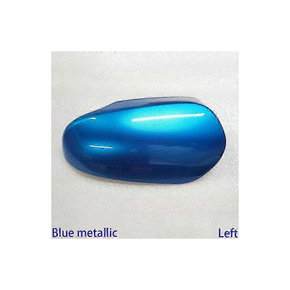 Rearview Mirror Cover, Compatible With Toyota Auris 2012-2019, Outer Shell (Left Metallic Paint) Blue 6901508051218