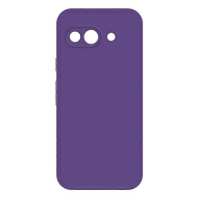 Capa de Silicone Líquido para Google Pixel 9a Roxo Escuro Resistente a Arranhões, Resistente ao Desgaste e Portátil