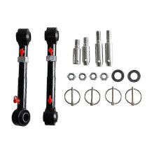 Front Sway Bar Quick Disconnect System for Jeep Wrangler 2007-2018 with 2.5-6 Inch Lift Adjustable Links