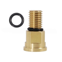 Koperen drukmetersadapter met O-ring Foto kleur voor CS/CJ-serie filteraccessoires