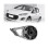 Exhaust Pipe Elastic Fixed Bracket Suitable for 3008/5008/C4/C5 Durable and Stable Silver Black 2