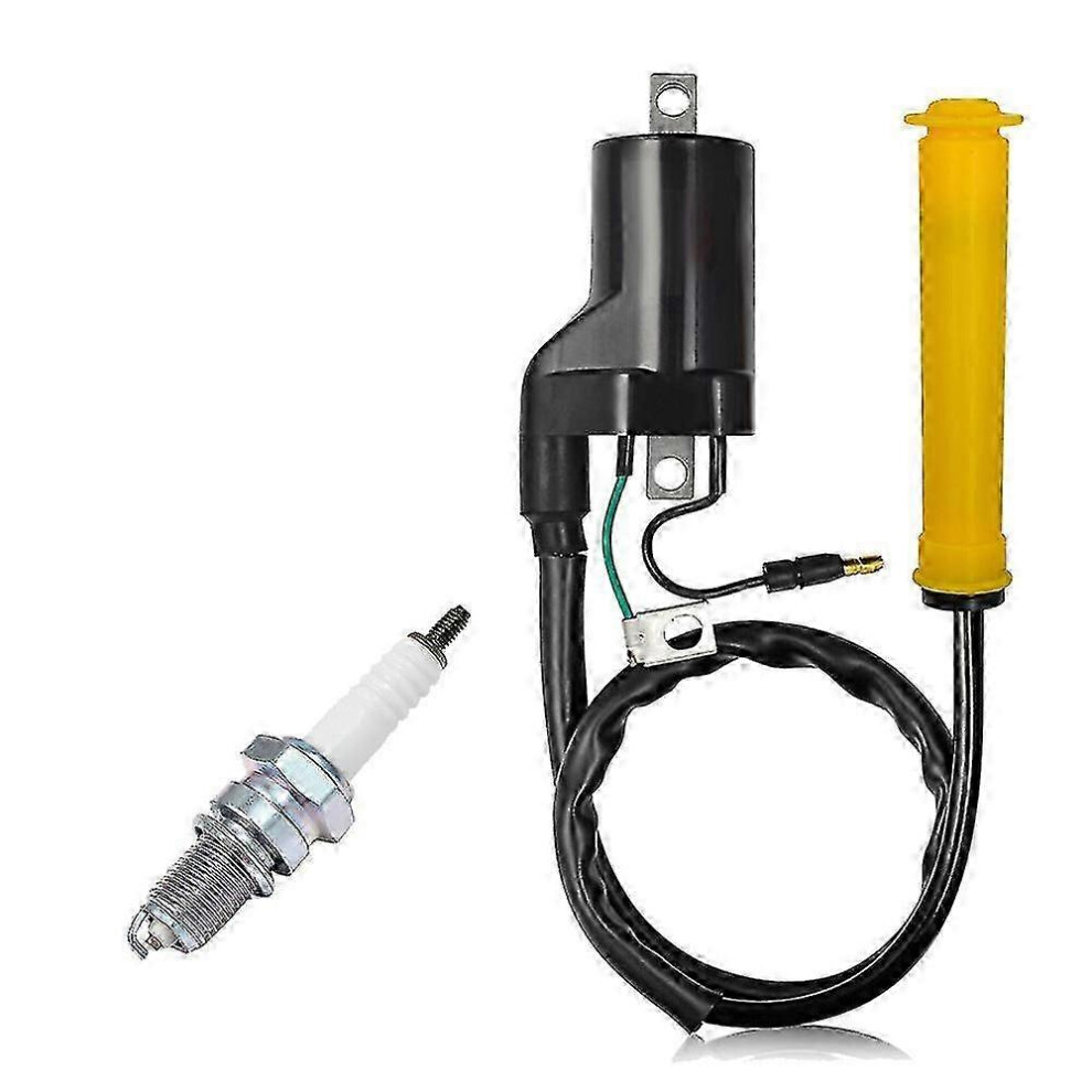 Ignition Coil And Spark Plug 30500-Hn1-003 30700-Kcz-000 1 Set Black 6901508051973