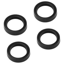 Pool Pump Accessories 4-Piece Silicone O-Ring Black Compatible with Intex Pure Spa Strong and Durable