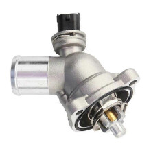Kühlthermostatengehäuse für Chevrolet Spark 2013-2015 L4 1.2L rostbeständig und langlebig Silber
