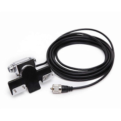 Supporto per antenna, materiale metallo e plastica, adatto per il modello TYT RB-400 argento 2