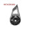 Exhaust Pipe Elastic Fixed Bracket Suitable for 3008/5008/C4/C5 Durable and Stable Silver Black 4