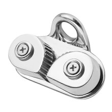 Klemmhalter für Kabel, Kamtyp, Edelstahl, geeignet für 15-mm-Kabel, Silber