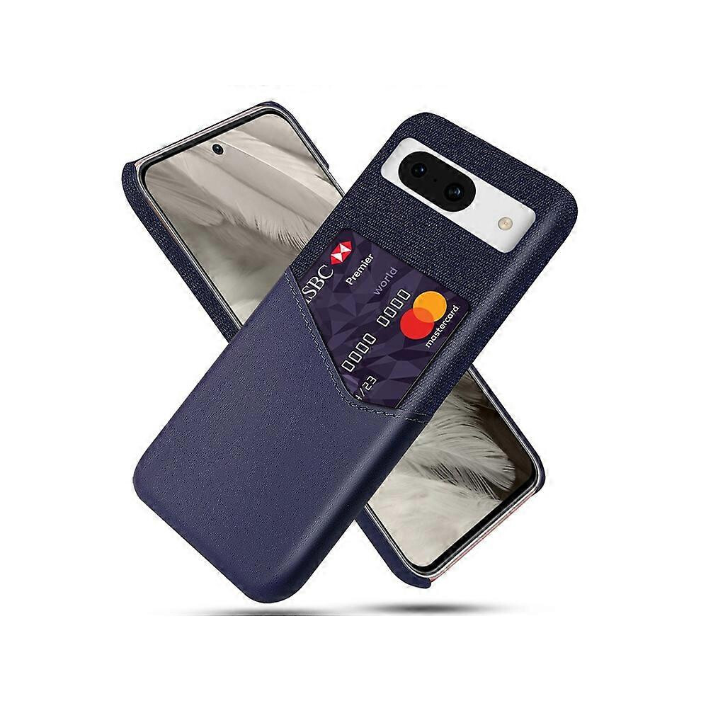 Phone Case Compatible With Google Pixel 8A, Cloth And Pc Material Scratch Resistant Blue 6901508056169