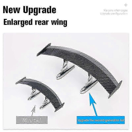 Aileron Modificado para Carro, Material ABS (Prata-Ordinary), Pintura com Eletrodo e Instalação Sem Rastro 2