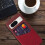Phone case for Google Pixel 8a Red Cloth and PC material with precise cutouts 3