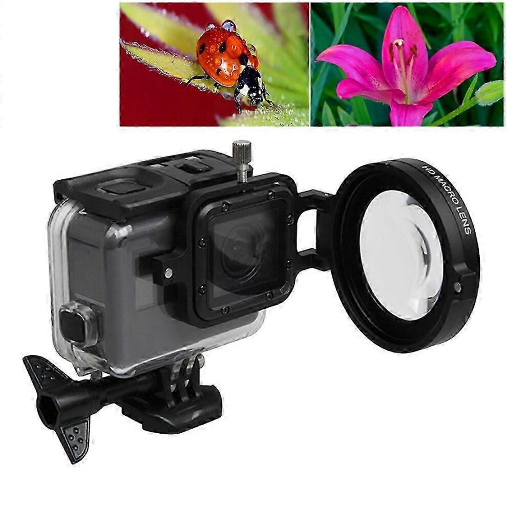 Macro Lens 58Mm For Gopro Hero5 16X Magnification 6901508057135