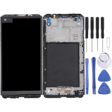 Écran tactile LCD avec cadre pour VH990/H918 et autres modèles Noir