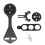 Bicycle Computer Mount Carbon Fiber Suitable for Multiple Brands Low Wind Resistance 25mm Light Bracket 2