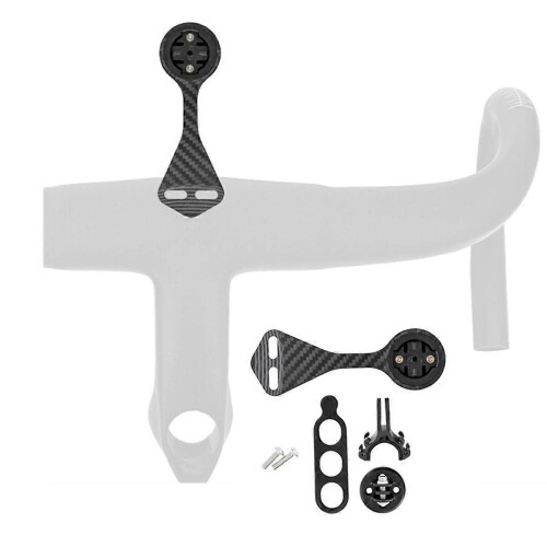 Bicycle Computer Mount Carbon Fiber Suitable for Multiple Brands Low Wind Resistance 25mm Light Bracket