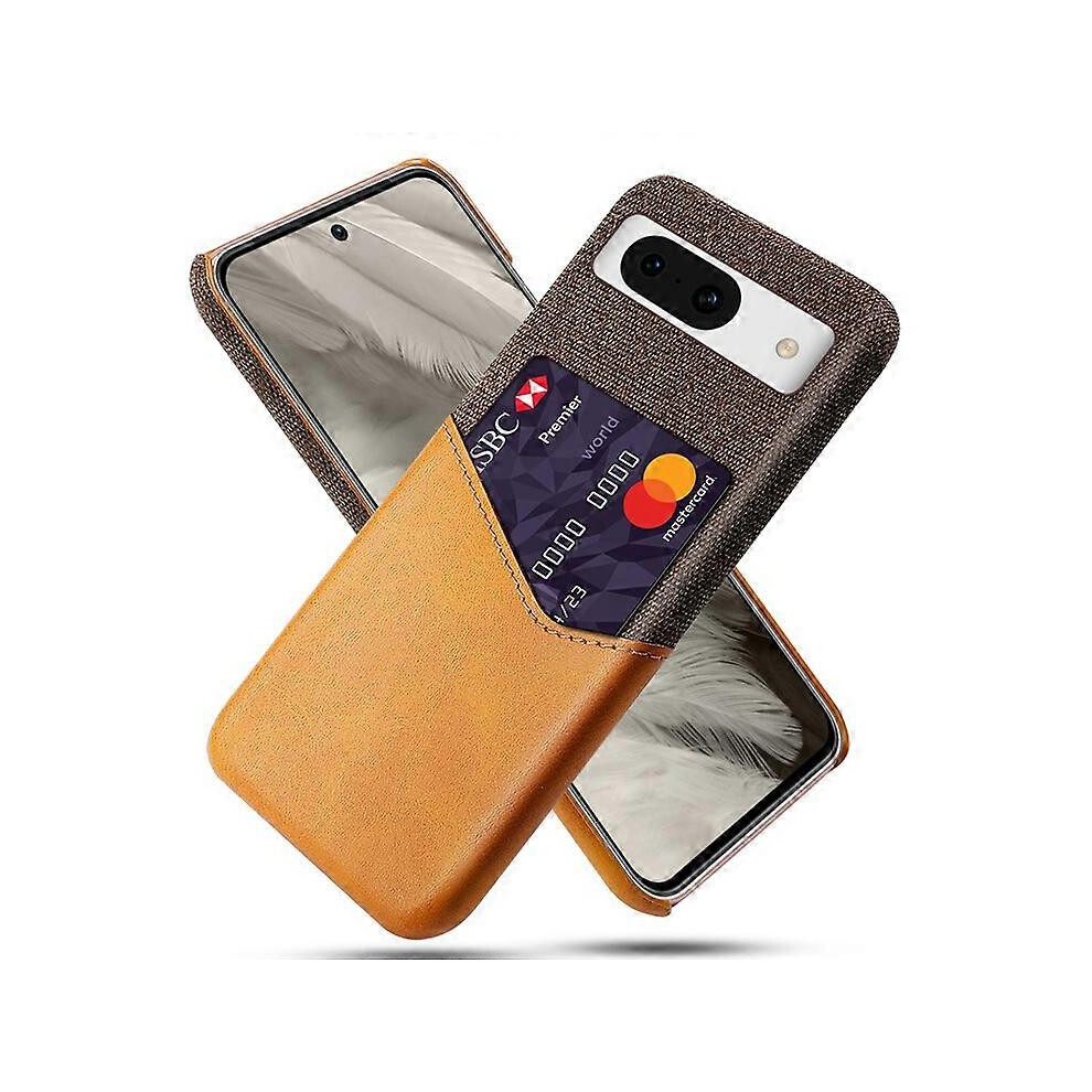 Phone Case For Pixel 8A (Orange) With Cloth And Pc Material Shockproof And Scratch Resistant Orange 6901508056152