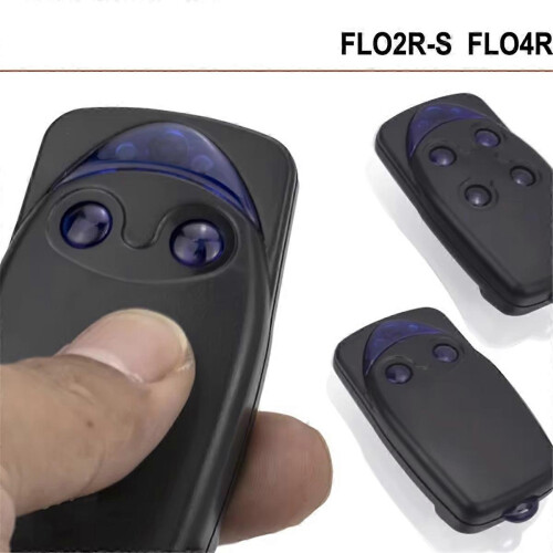 Garage Door Remote Control, 52-bit Rolling Code, 2 Pack (Black), 433.92MHz 1