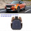 Rain sensor, suitable for Citroen C4 Picasso, direct-fit black ABS material 4