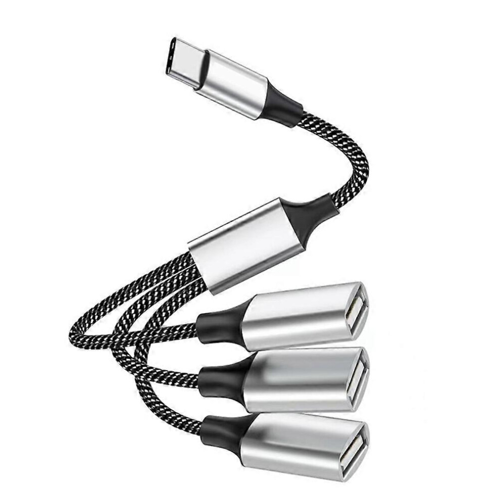 Usb 2.0 Hub Expander Type C 3Usb 480Mbps Plug And Play 6901508057401