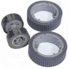 Scanner-Rollen-Set, PA03670-0001/0002, Graues Kunststoff