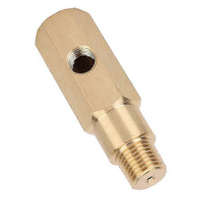 Brass T-fitting voor Ford Falcon BA BF FG 4.0/V8 1/4NPT poort (1/8NPT vrouwelijk)
