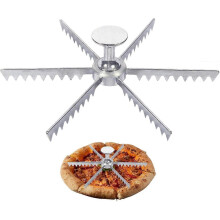 Kuchenschneider 6 Stücke Aluminium Einheitliche Teilung