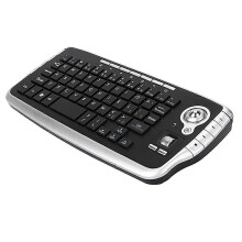 Set di tastiera e mouse wireless con connessione 2.4G Colore nero-argento Trasmissione a 9 metri Anti-interferenza