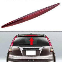 Luz de Freio de Topo para Honda CRV 2012-2016 Material ABS Instalação Sem Perfuração Vermelha