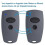 Handheld transmitter suitable for Marantec digital models 433MHz with gray and black plastic material 3
