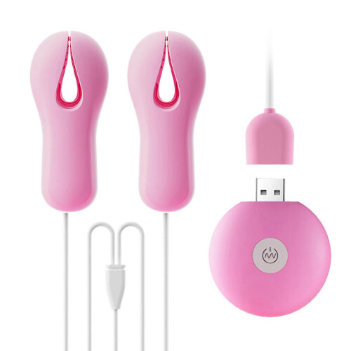 Nipple Stimulator with Multi-mode Intensity Adjustable Remote Control Dark USB Rechargeable