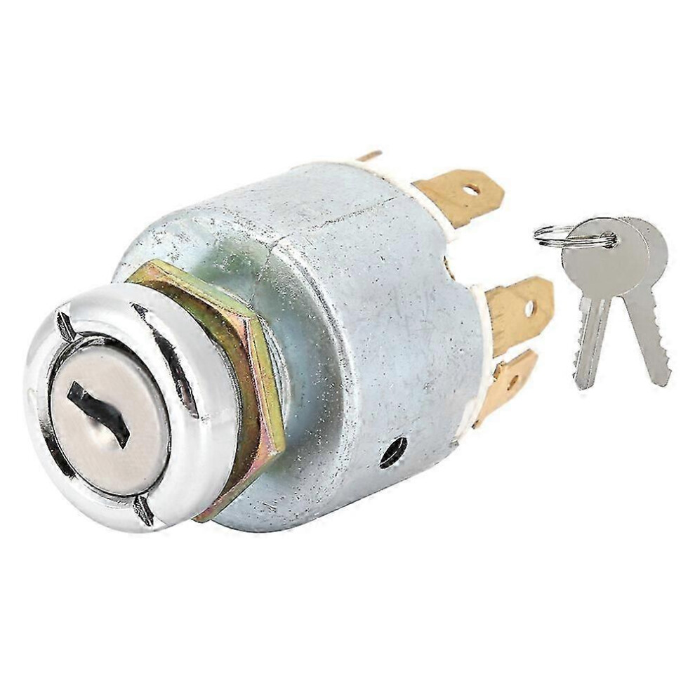 Ignition Switch 12V With 2 Keys For Cars Boats Lawn Mowers 6901508061804