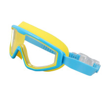 Kinder Schwimmbrille HD Anti-Beschlag Wasserdichte Taucherbrille Gelb für Mädchen Jungen