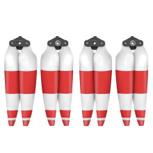 Drohnenpropeller für DJI Air 3 4 Stück Rot-Weiße Leichte Starke und Lautlose Blätter