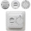 Floor Heating Thermostat Wall-mounted Manual Type 5-40 Temperature Control 16A 1